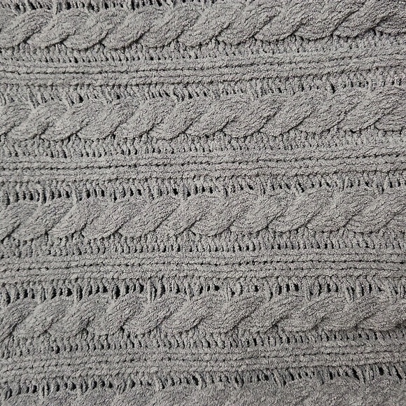 Philosophy Gray Cable Knit Sweater Size S Women - Picture 2 of 8